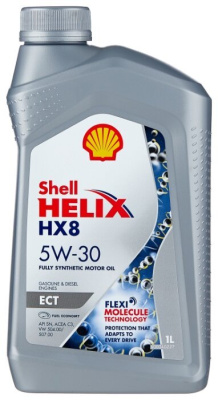 Масло Shell 5W30 Helix HX8 ECT 1л