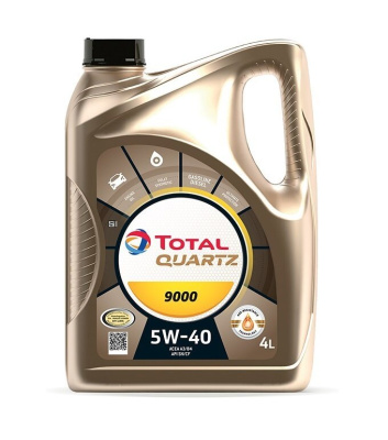 Масло TOTAL 5W40 Quartz 9000 4л.