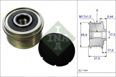 Шкив генератора MZ