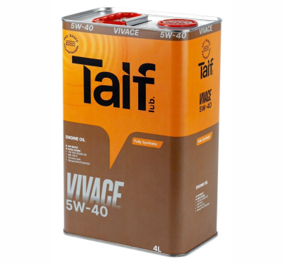 Масло TAIF VIVACE 5W-40 SN 4л