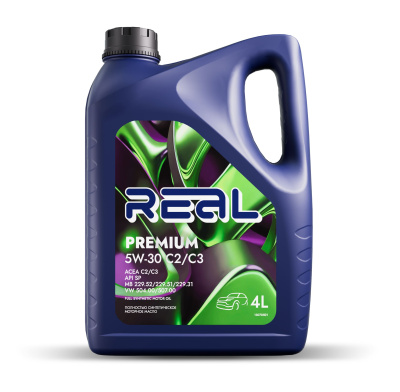 Масло моторное REAL PREMIUM 5W30 C2/C3 4L
