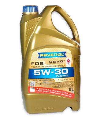 Масло RAVENOL 5W30 FDS 5л (4+1)