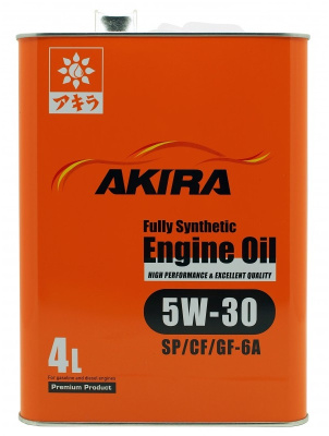 Масло AKIRA-AUTOBACS 5W30 Fully Synthetic SP/CF GF6A 4л