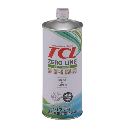 Масло TCL 0W20 Zero Line Fully Synth, Fuel Economy, SP, GF-6 1л