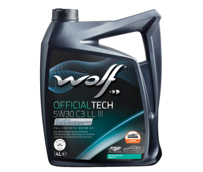 Масло WOLF 5W30 OfficialTech C3 LL III 4л