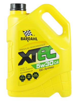Масло BARDAHL 5W30 XTEC C4 5л.