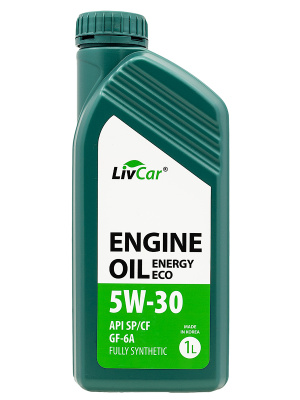 Масло 5W30 LIVCAR Engine Oil Energy ECO API SP/CF/GF-6A 1л