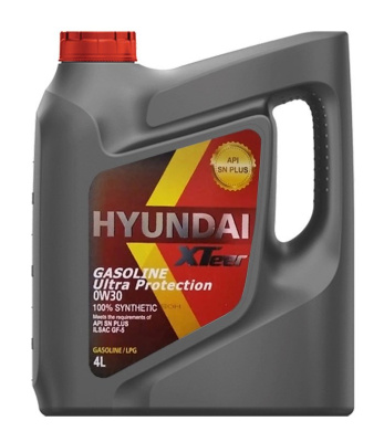 Масло Hyundai XTeer Gasoline Ultra Protection 0W30 4л