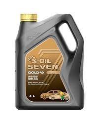 Масло S-OIL 7 5W30 GOLD 9 A5/B5 4л