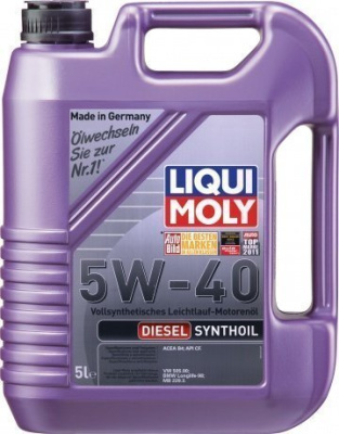 Масло LiquiMoly 5W40 Diesel Synthoil 5л.