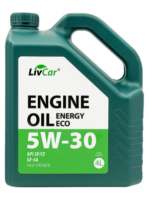 Масло 5W30 LIVCAR Engine Oil Energy ECO API SP/CF/GF-6A 4л
