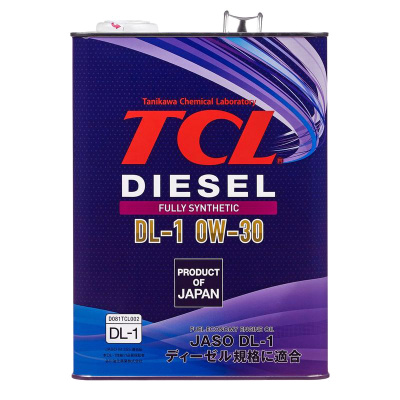 Масло моторное TCL Diesel DL-1 0W-30 4л