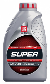 Масло Лукойл SUPER SEMI-SYNTHETIC 10W40 1л