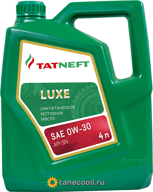 Масло Татнефть LUXE SAE 0W-30 синт 4л