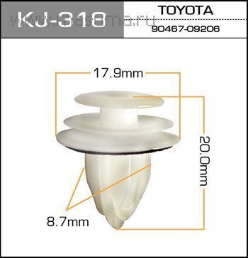 Клипса KJ-318