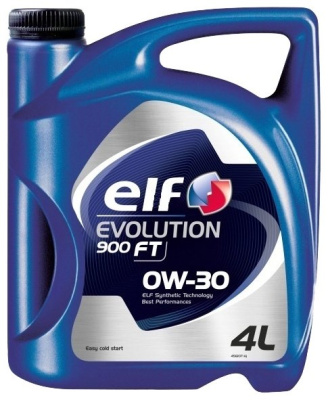 Масло ELF 0W30 Evolution 900 FT 4л.