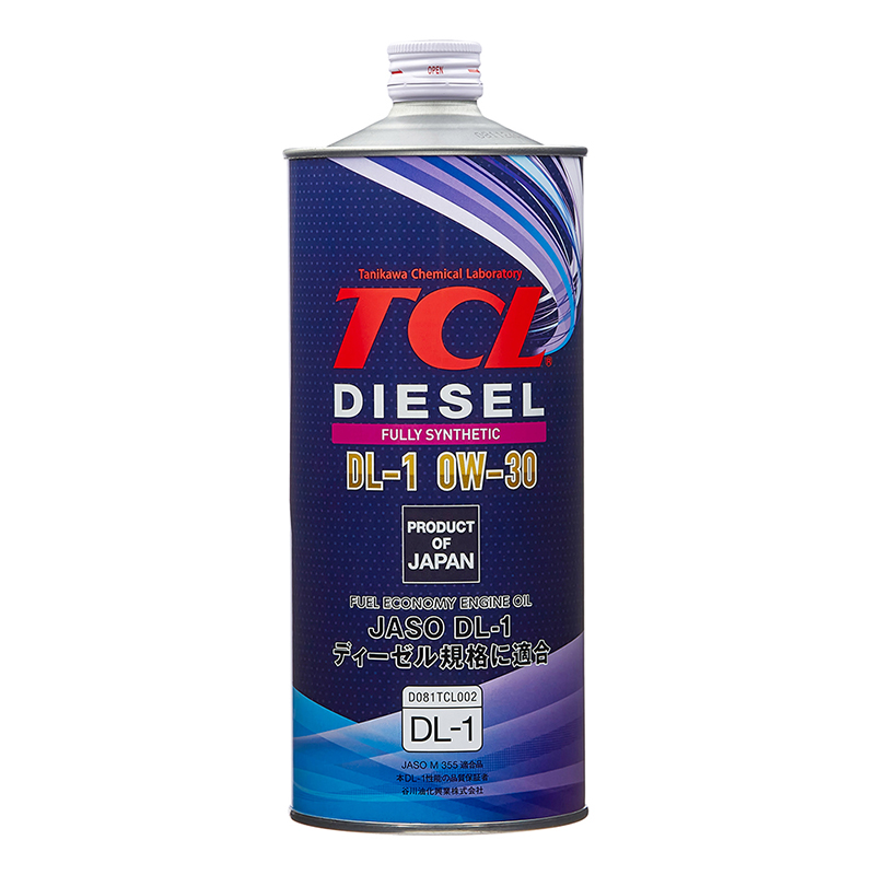 Масло моторное TCL Diesel DL-1 0W-30 1л