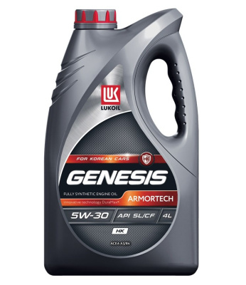 Масло Лукойл GENESIS ARMORTECH HK 5W30 4л (for Korean Cars)