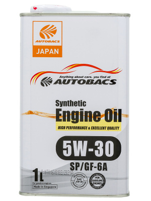Масло моторное 5W30 AUTOBACS ENGINE OIL SYNTHTIC SP/GF-6A 1л 