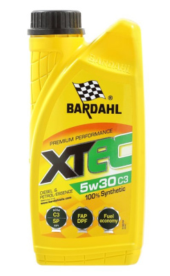 Масло BARDAHL 5W30 XTEC C3 1л.