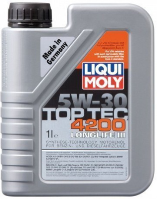 Масло LiquiMoly 5W30 TopTec 4200 1л.