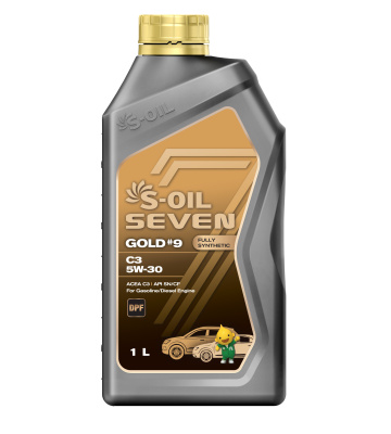 Масло S-OIL 7 5W30 GOLD 9 C3 1л  