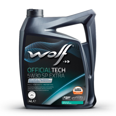 Масло WOLF 5W30 OfficialTech C3 SP Extra 4л