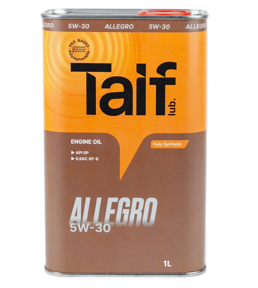 Масло TAIF ALLEGRO 5W-30 SP, GF-6 1л