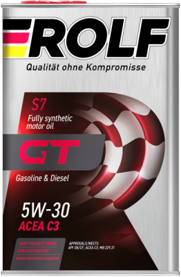 Масло Rolf GT 5W30 C3 SN/CF 4л