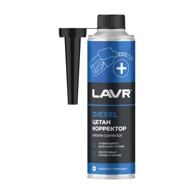 Присадка в дизельное топливо Цетан Плюс LAVR Cetane Plus 0,33л