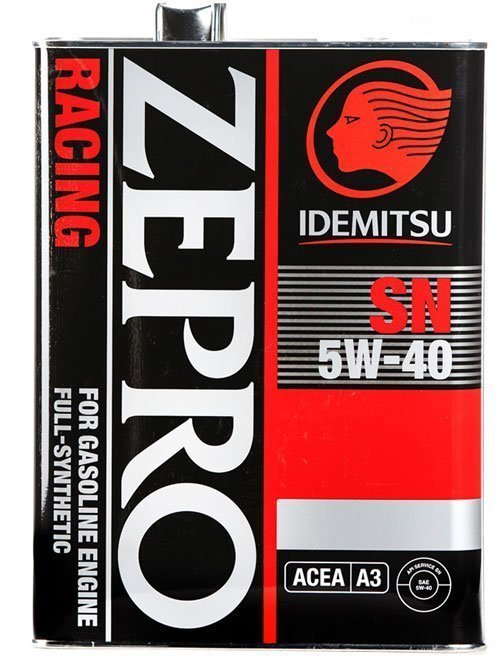 Масло IDEMITSU Zepro Racing 5W40 4л