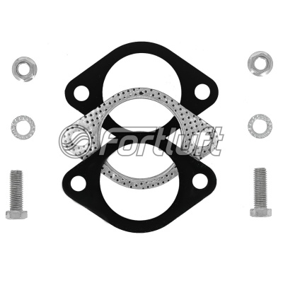 Фланец глушителя D57, комплект