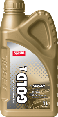 Масло TEBOIL GOLD L 5W-40 1л