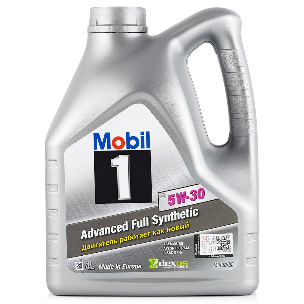 Масло Mobil 1 5W30 X1 4л