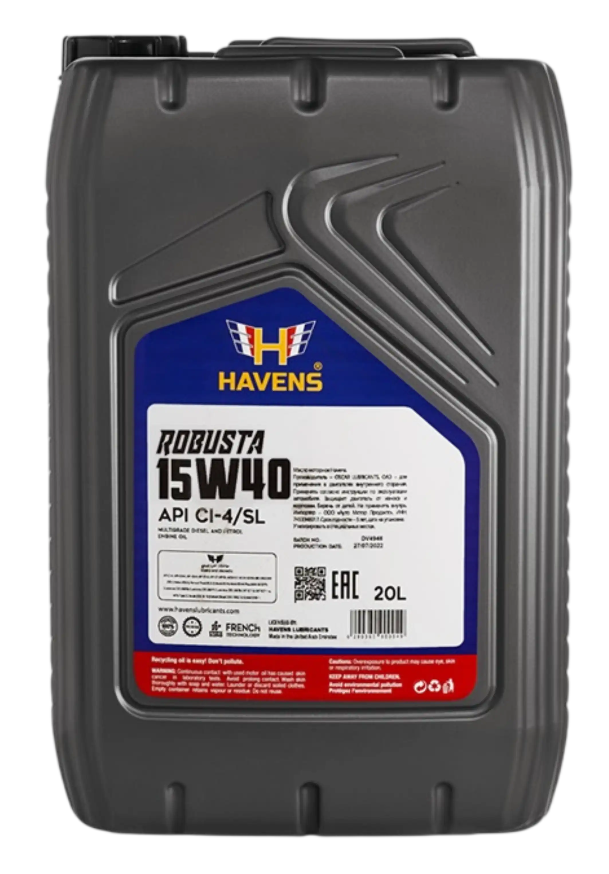 Robusta HD 15W40 API CI-4/SL ACEA E4/E7