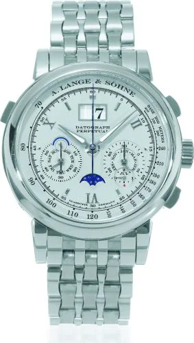 Datograph Perpetual Platinum / Silver / Bracelet