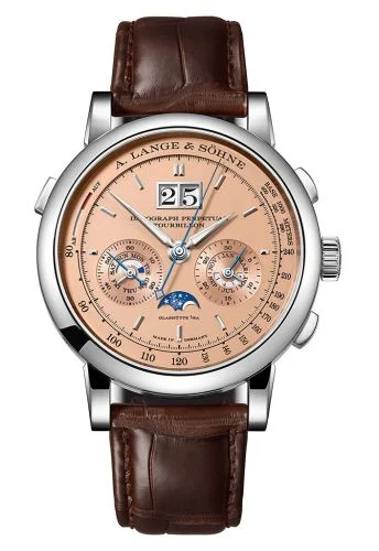 Datograph Perpetual Tourbillon White Gold / Pink