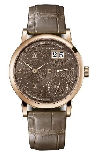 Kleine Lange 1 Pink Gold / Brown