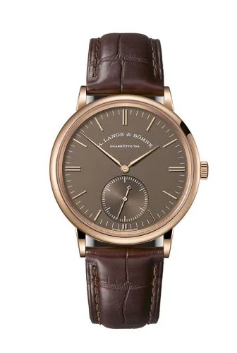 Saxonia Automatik Pink Gold / Terra Brown Ginza