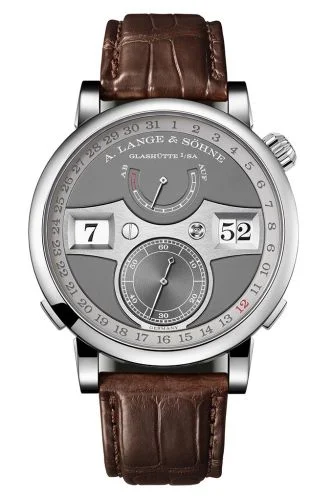 Zeitwerk Date White Gold / Grey