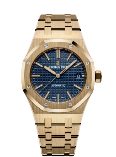 Royal Oak 15450 Selfwinding Yellow Gold / Blue