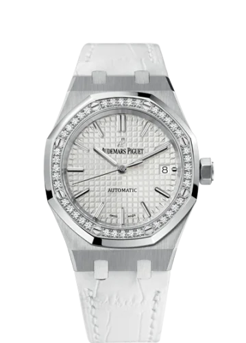Royal Oak 15451 Selfwinding Stainless Steel / Diamond / Silver / Strap