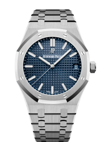 Royal Oak 15500 Stainless Steel / Blue