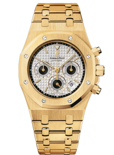 Royal Oak 25960 Chronograph Yellow Gold / Silver
