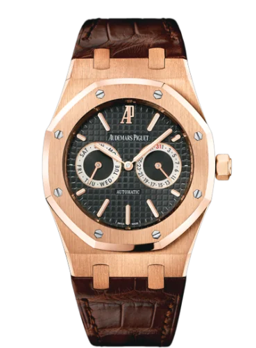 Royal Oak 262330 Day & Date Pink Gold / Strap