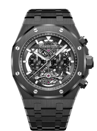 Royal Oak 26343 Tourbillon Chronograph Openworked Ceramic