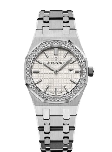 Royal Oak 67651 Quartz Stainless Steel / Silver / Bracelet