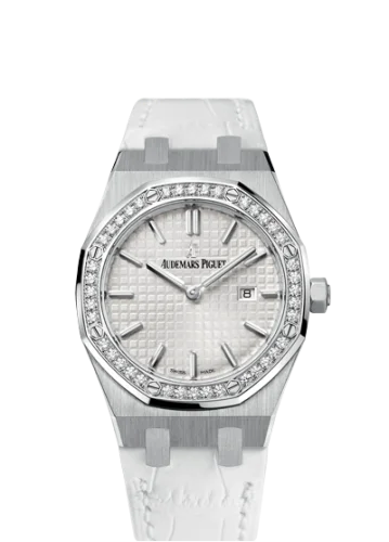 Royal Oak 67651 Quartz Stainless Steel / Silver / Strap