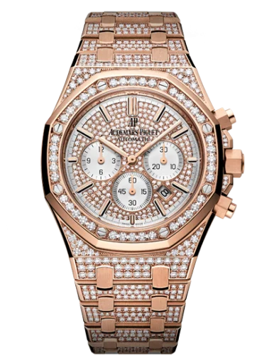 Royal Oak Chronograph 41 Pink Gold / Haute Joaillerie