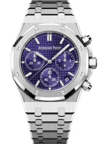 Royal Oak Chronograph 41 White Gold / Purple